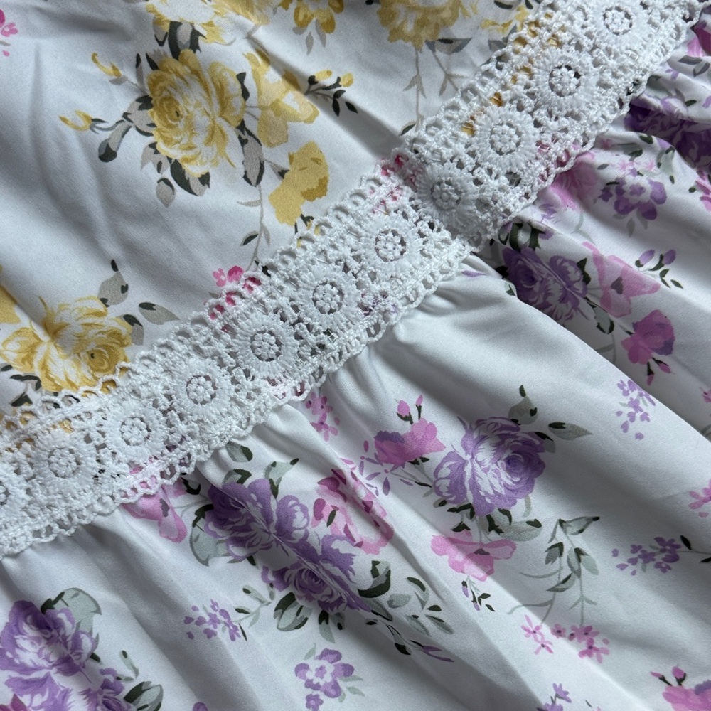Chicwish Floral Maxi Dress in Pink, Yellow, and Blue - Picture 7 of 9